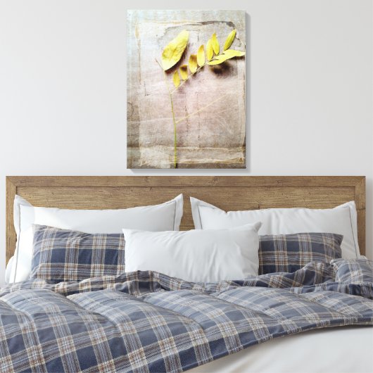 Herbarium V Canvas Afdruk (Insitu (Slaapkamer))