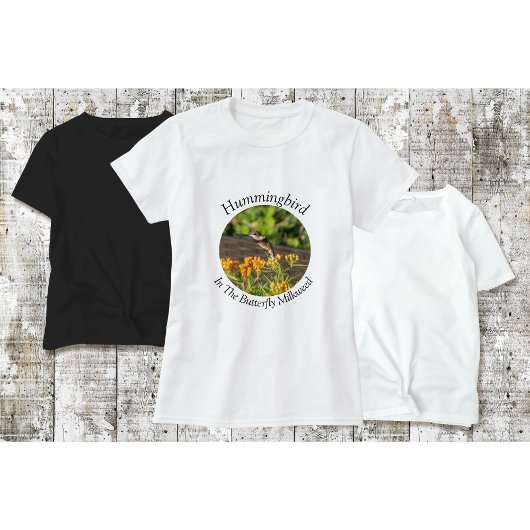 Herbe à papillon colibri T-shirt