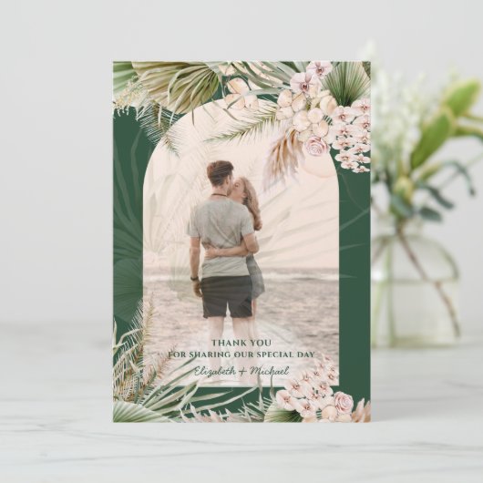 Herbe de la Pampa verte émeraude PHOTO MERCI (Debout devant)