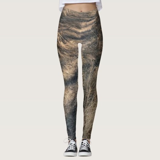 Herbe de plage - Leggings paysagers (Devant)
