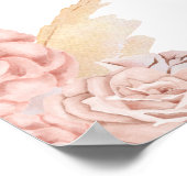 Herbe des Pampas Rose Poster de Photographie Acces (Coin)