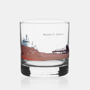 Herbert C. Jackson glass Whisky Glas
