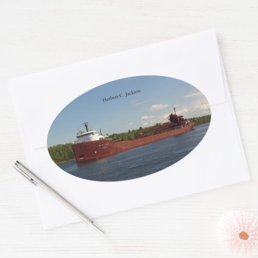 Herbert C Jackson sticker (Envelop)