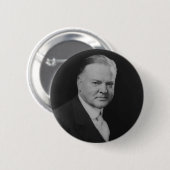 Herbert Hoover 31 Ronde Button 5,7 Cm (Voorkant /achterkant)