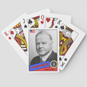 Herbert Hoover Baseball Card Speelkaarten
