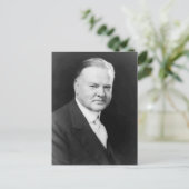 Herbert Hoover Briefkaart (Staand voorkant)