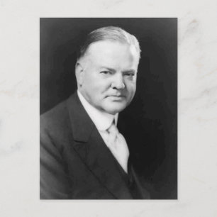 Herbert Hoover Briefkaart