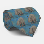 Herbert la cravate d'hippopotame (Roulé)