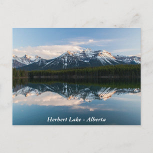 Herbert Lake, Alberta, Canada briefkaart