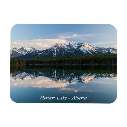 Herbert Lake, Alberta, Canada magneet (Horizontaal)