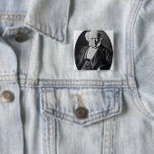 Herbert Spencer Vierkante Button 5,1 Cm (In situ)