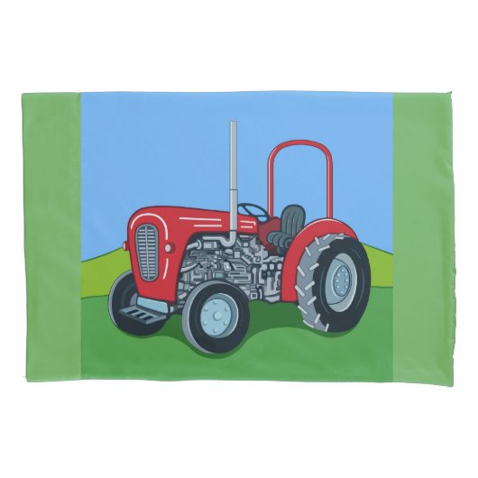 Herbert the Tractor Kussensloop (Voorkant)