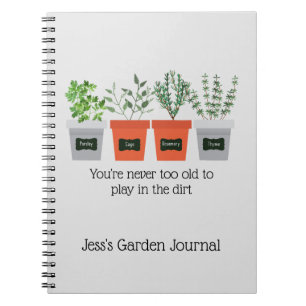 Herbes de devis personnalisées dans le journal du
