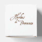 Herbes de Provence Favor Box Bedankdoosjes (Bovenkant)