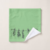 Herbes du jardin (Gant de toilette)