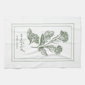Herbes et épices Plante moutarde Vert Serviette de (Horizontal)