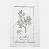 Herbes et épices Plante persil vert serviette de c (Vertical)