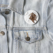 Herbie Boer Pin Ronde Button 5,7 Cm (In situ)