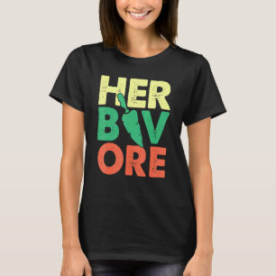 Herbivoor Groenten Vegan Vegetarisch Veganisme Veg T-shirt
