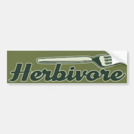 Herbivore Bumpersticker