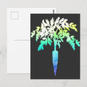 Herbivore Carrot Gift for Vegans and Vegetarian Briefkaart (Voorkant / Achterkant)