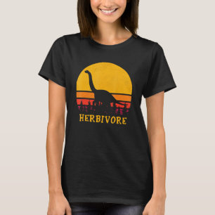 Herbivore Team Dinosaur Vegan Veggies Vege T-shirt