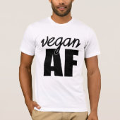 Herbivore | Vegan AF T-shirt (Voorkant)