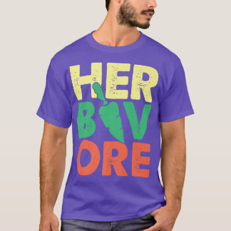 Herbivore Vegetables Vegan Vegetarian Veganisme Ve T-shirt