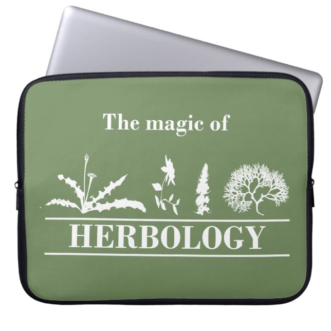 herbologie laptop sleeve (Voorkant)