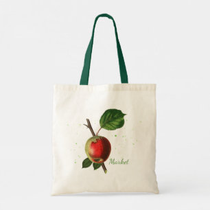 Herbruikbare Apple Market Canvas tas
