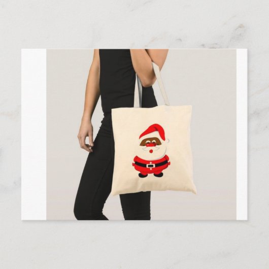 Herbruikbare Eco-vriendelijke Canvas tas/winkel ka Briefkaart (Voorkant)