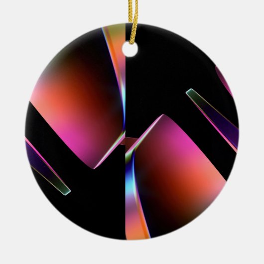 Herbruikbare Grocery Bag Keramisch Ornament (Voorkant)