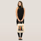 Herbruikbare Library Canvas tas (Voorkant (model))