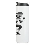 Herbruikbare waterflacon thermosbeker (Geroteerd rechts)