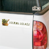 HERBS HEAL! BUMPERSTICKER (Op Truck)