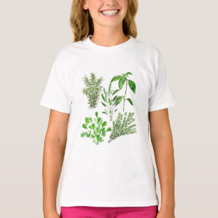 Herbs Rosemary Sage Thyme Mint Parsley Kitchen T-shirt