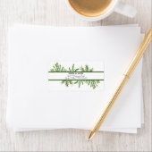 Herbs Rosemary Thyme Botanical Greenery Wedding Etiket (Insitu)
