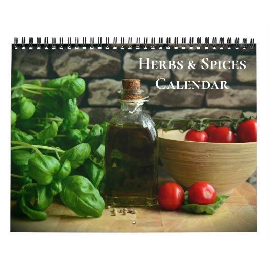 Herbs & Spices Calendar Kalender (Hoes)