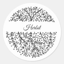 Herbst - Sticker saisonnier