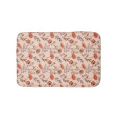 Herbstliches Blütenmosaik Badmat (Voorkant)