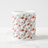 Herbstliches Blütenmosaik Extra Grote Beker (Voorkant)