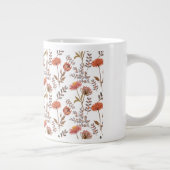 Herbstliches Blütenmosaik Extra Grote Beker (Rechts)