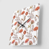 Herbstliches Blütenmosaik Vierkante Klok (Hoek)