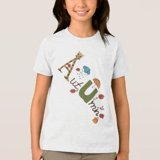 Herbstschrift Tri-Blend Shirt