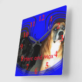 Herc & Max Vierkante Klok (Hoek)