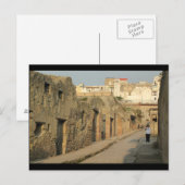 Herculaneum Ruins, Campanië, Briefkaart van Italië (Voorkant / Achterkant)