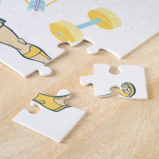 Hercules Arrows and Dumbbells Flex Jigsaw Puzzle (Côté)
