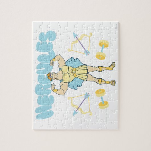 Hercules Arrows and Dumbbells Flex Jigsaw Puzzle (Vertical)