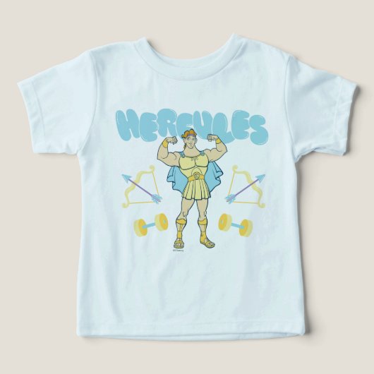 Hercules Arrows and Dumbbells Flex Toddler T-shirt (Design Recto)