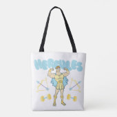 Hercules Arrows and Dumbbells Flex Tote Bag (Achterkant)